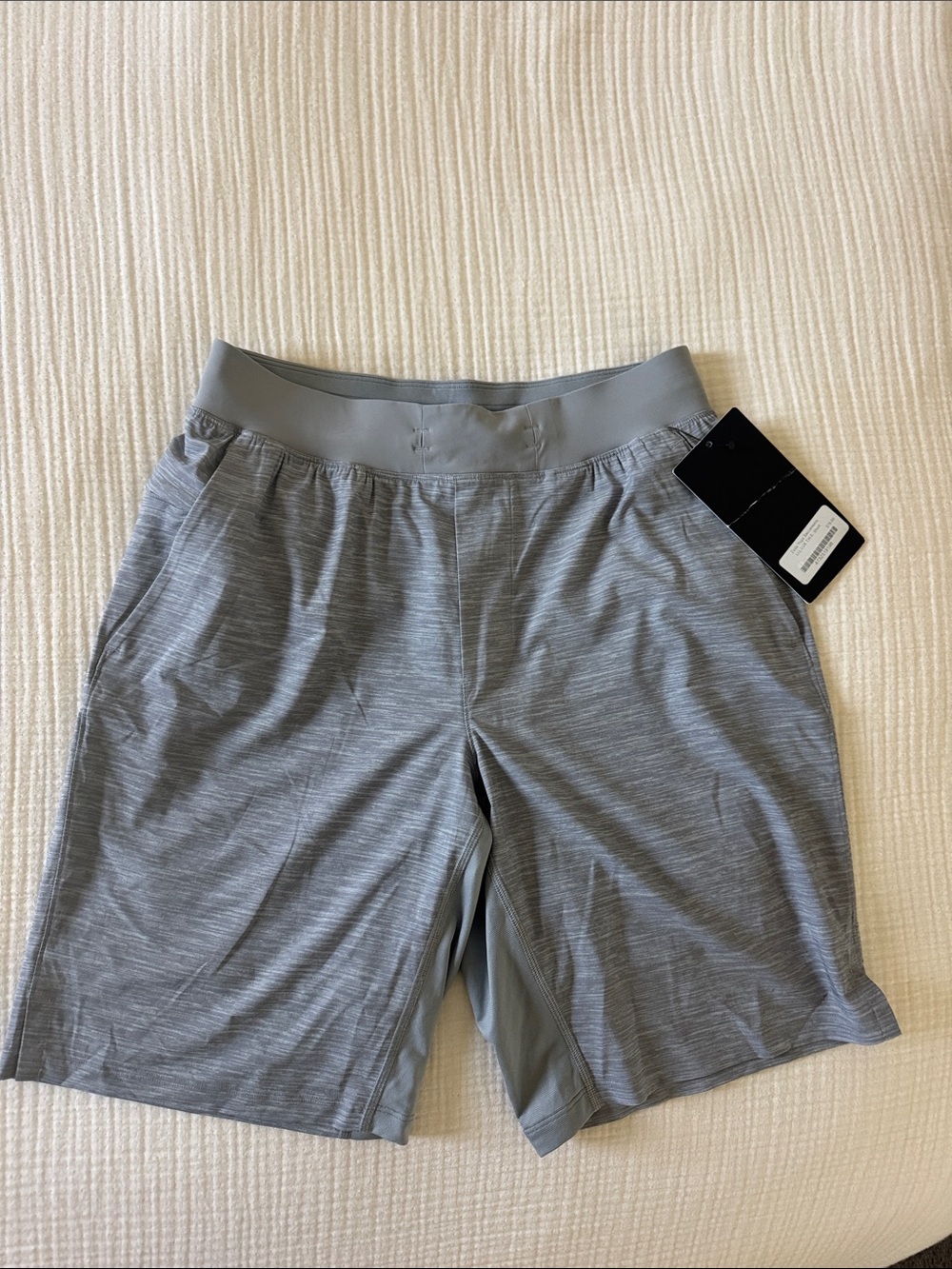 lululemon athletica Light Grey Lined Men's Athletic Shorts - NWT